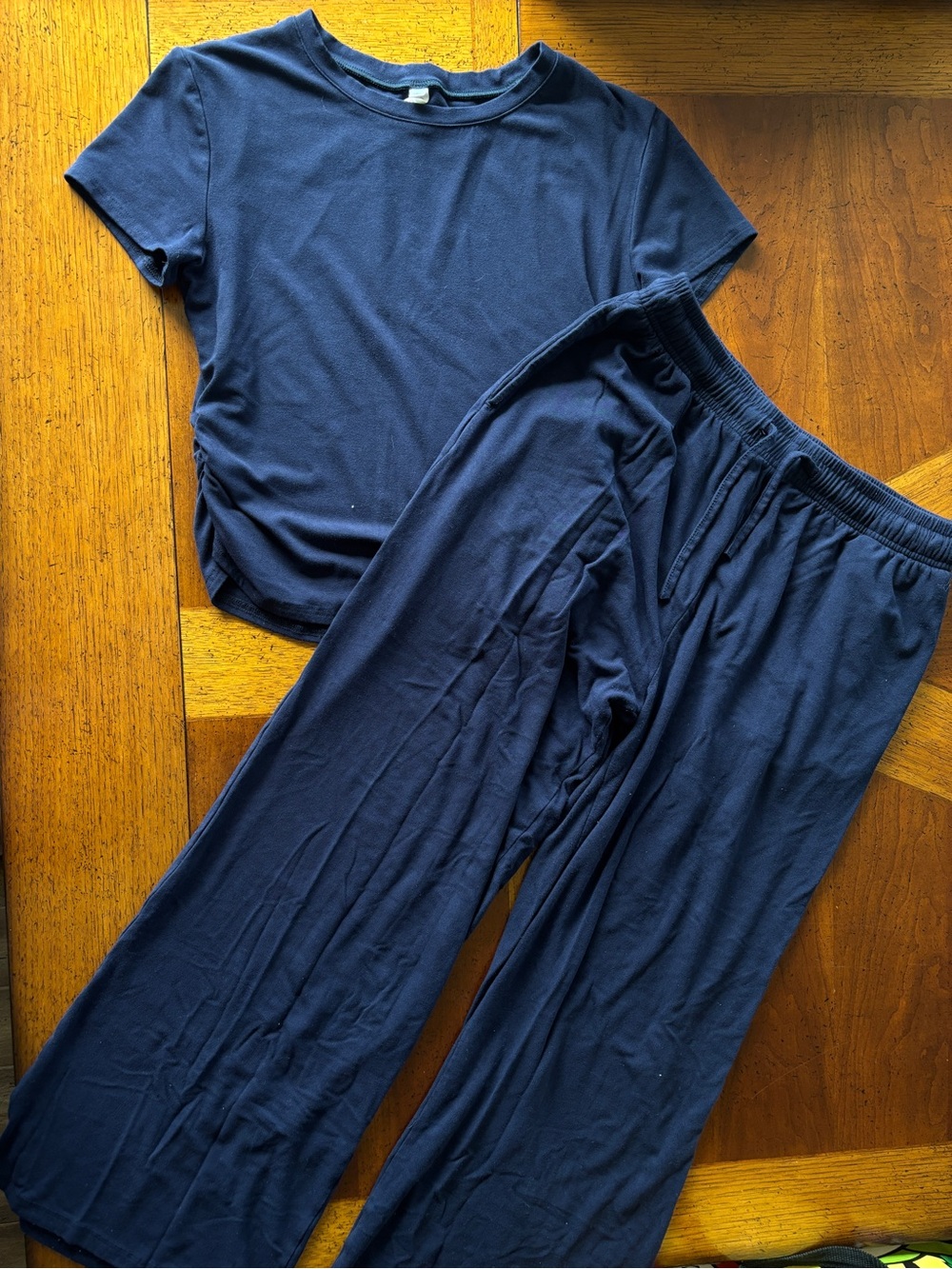 Navy Blue Two-Piece Amazon Lounge Set